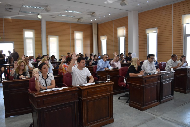 El Concejo aprob� la venta de la calle a la empresa Loma Negra